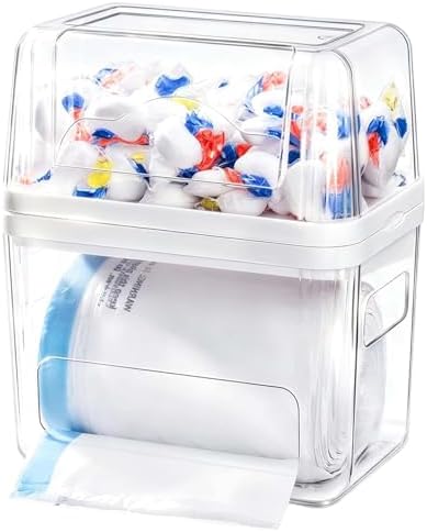Kaen 3 in 1 Trash Bag Dispenser Under Sink Dishwasher Pod Organizer by Kaen