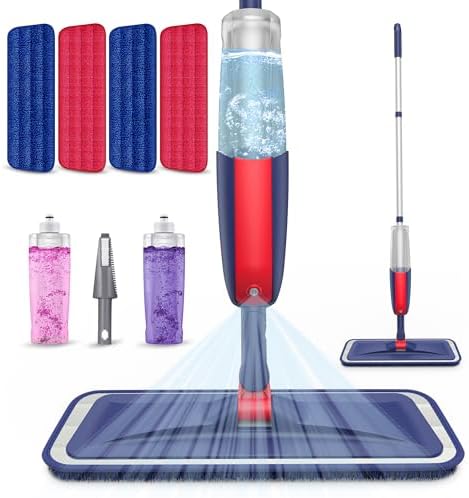 Spray Mops for Floor Cleaning: Hardwood Floor Mop by MEXERRIS
