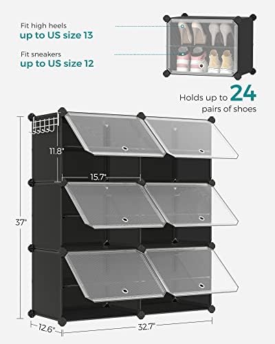 SONGMICS Shoe Rack, 6-Tier - Image 3