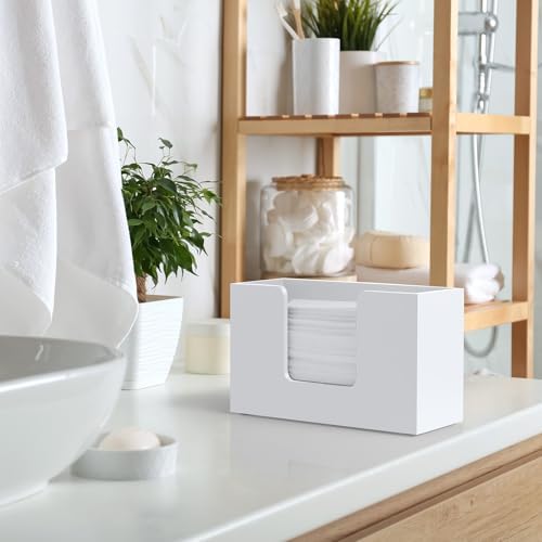 Paper Towel Dispenser Countertop, Wooden Bathroom Paper Towel Holder, - Image 5