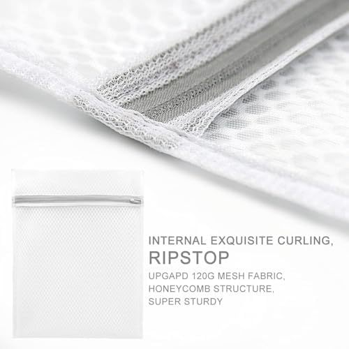 Mesh Laundry Bags for Delicates, Durable Zipper Wash Bags for Delicates - Image 5
