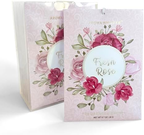 Fresh Rose Large Scented Sachets by AROMAWHISPER