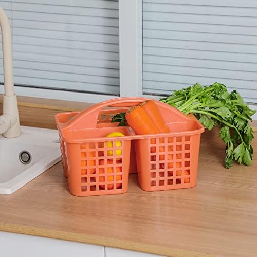 Portable Shower Caddy Basket Plastic Storage Basket - Image 4