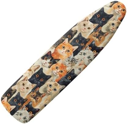 GLENLCWE Cute Cat Ironing Board Cover Full Size Scorch Resistant Replacement by GLENLCWE