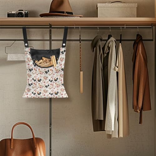 Chicken Clothespin Bag Flower Clothespin Storage - Image 5