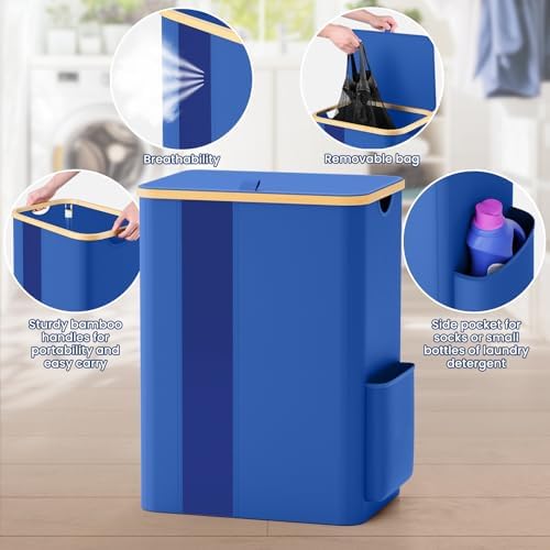 BlissTotes 80L Laundry Basket Hamper - Image 4
