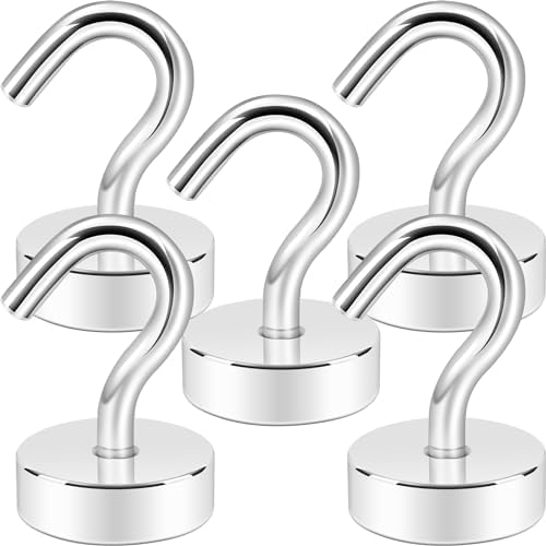 Neosmuk Magnetic Hooks, Cruise Ship Essentials, 30lb+ Heavy Duty Magnetic Hooks by Neosmuk