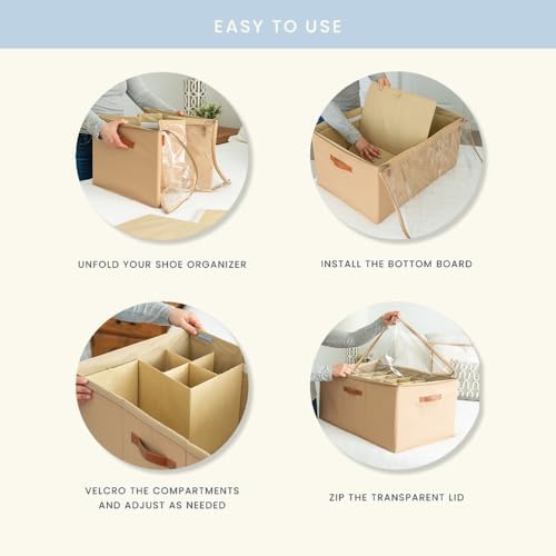 OrganiHaus Shoe Storage Bin & Basket - Image 6