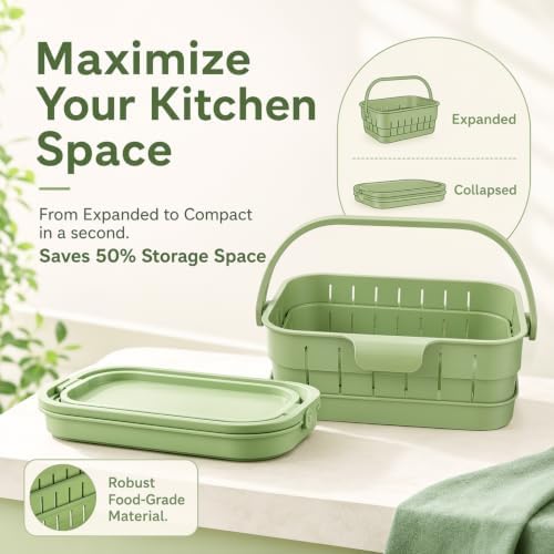 Foldable Hanging Sink Drain Basket Food Strainer 2026 Upgrade - Image 4