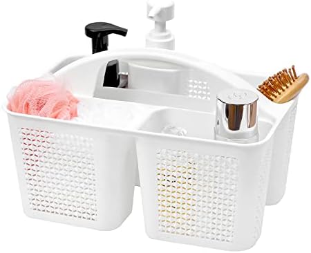 Plastic Portable Shower Caddy Basket by UUJOLY