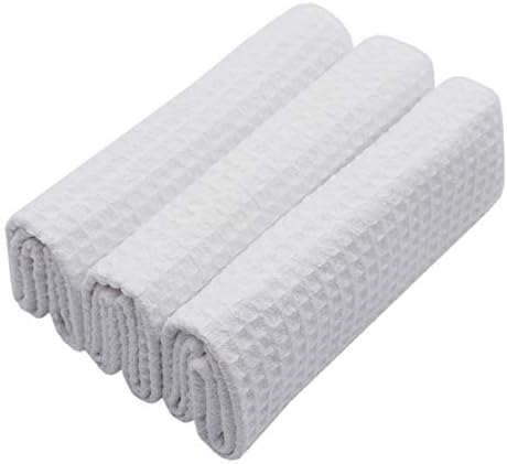 Waffle Weave Kitchen Towels Dish Towels, 3 Pack, 16x24 Inch - Image 4