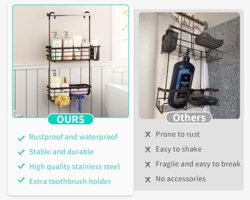 HapiRm Hanging Shower Caddy Organizer - Image 6