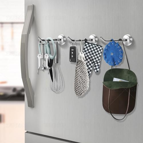 Magnetic Hooks, 3 Inch Long Magnets Hook, 15 lbs+ Heavy Duty - Image 5
