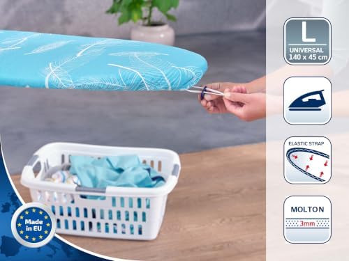 Leifheit Ironing Board Cover Thermo Reflect Universal, Spare Cover, max. 140 x - Image 3