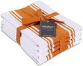 AMOUR INFINI Kitchen Towels 100% Cotton Pack of 4, Highly Absorbent Quick by AmourInfini