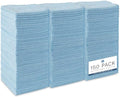 S&T INC. Microfiber Cleaning Cloth, 150 Pack, 11.5" x 11.5", Light Blue by STINC