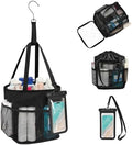 Mesh Shower Caddy Portable for College Dorm Room Essentials, Hanging Shower by onemoky