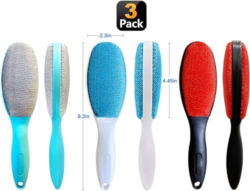 ezclean 3 Pack, 3 Colors, Lint Brush - Image 2