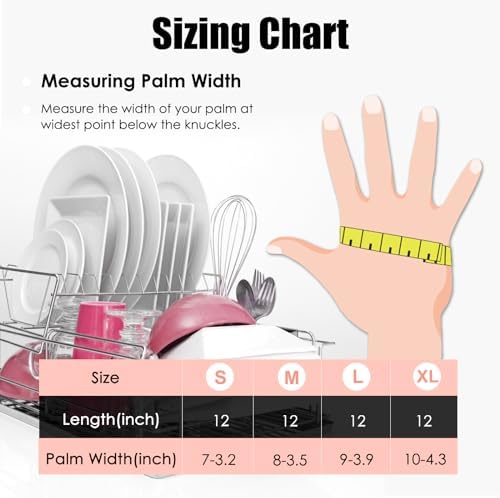 Rubber Gloves for Household, Dishwashing Gloves for Kitchen - Image 2