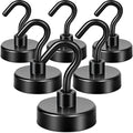 Neosmuk Magnetic Hooks for Cruise Cabins, 85lb+ Heavy Duty, 6 Pack by Neosmuk