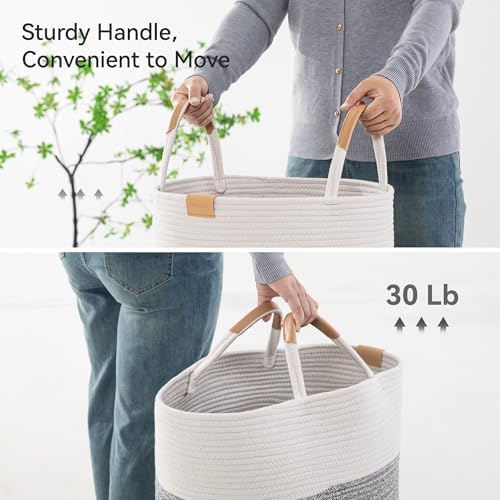 Nunsino 75L Striped Laundry Hamper - Image 5