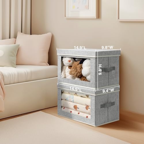 Homsorout Storage Boxes with Lids - Image 2