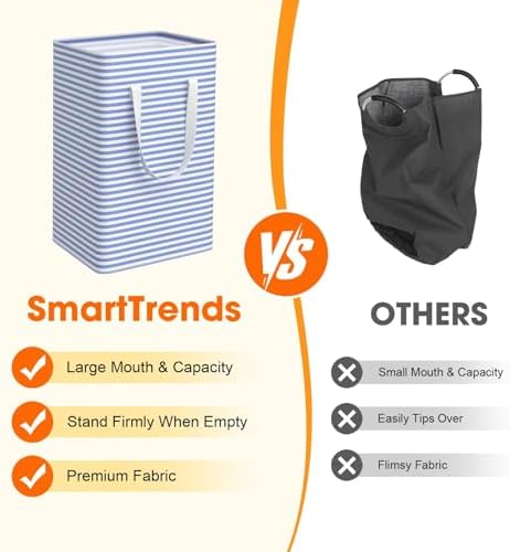 3-Pack Laundry Basket, Collapsible Laundry Hampers - Image 3