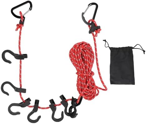 Portable Travel Clothesline 16.4ft Windproof Laundry Drying Rope - Image 6