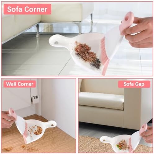 Small Hand Dust Pan and Brush - Image 3