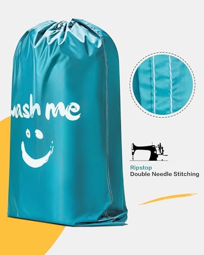 HOMEST XL Laundry Bag 28" x 40", Extra Large Dirty Clothes Organizer - Image 3