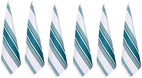Urban Villa Kitchen Towels Cotton Dish Towels 20”x30” Teal - Image 6