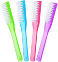 Nail Brush for Cleaning Fingernails Handle Grip Nail Scrubber Brush 4 Pack by Haosda