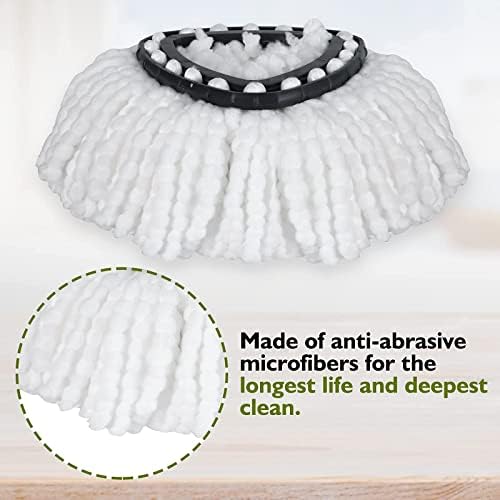 4 Pack EasyWring Spin Mop Refill Replacement Heads - Image 6