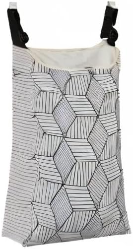 Adjustable Space Saving Door Hanging Laundry Hamper Bag - Image 6