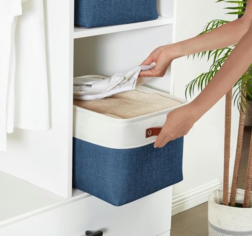 DECOMOMO Storage Bins, Large Fabric Storage Baskets - Image 5