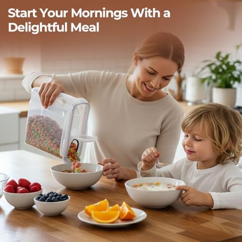 ComSaf Airtight Cereal Storage Containers - Image 2