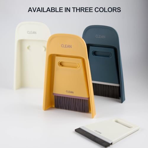 Luxflowing Portable Mini Hand Held Broom and Dustpan Combo Set - Image 2
