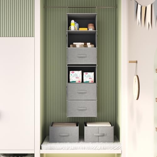 6-Shelf Hanging Closet Organizer - Image 2