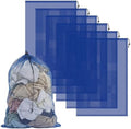 6 Pack Mesh Bag Drawstring for Storage, 23 x 35 Inch Net Bags by COIDEA