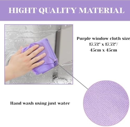 ΝοɾԝехMicrofiber Window Cleaning Cloths, Glass Cleaning Cloth - Image 3