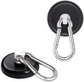 Ant Mag Magnetic Hooks Heavy Duty Neodymium, 140LBS Swiveling Carabiner by AntMag