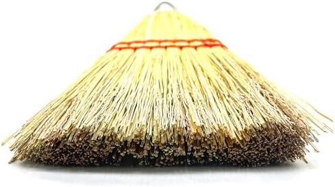 Handmade 12 Inch Mini Corn Broom Whisk Made of Natural Corn Broom Straw - Image 2