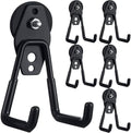 Landhoow 6 Pcs Large Magnetic Hooks Heavy Duty Garage Magnet Hooks Strong by Landhoow