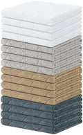 Homaxy Super Soft Absorbent 16 Pack Coral Velvet Dish Cloths by Homaxy