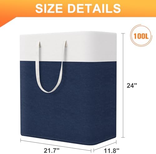 TasticTotes Laundry Basket 3-Pack, Laundry Hamper - Image 2