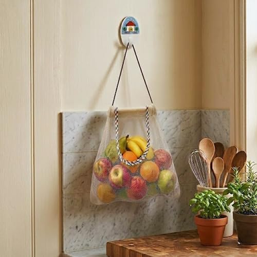 Reusable Hanging Storage Mesh Bags, 2 Bags - Image 3