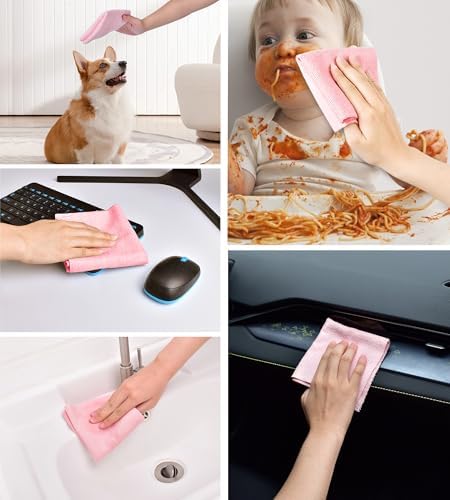 KitchLife Microfiber Cleaning Cloth Roll - Image 6