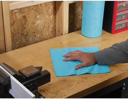 Ironton Microfiber Towels Roll, 11in. x 11in., Lint Free, Auto Detailing - Image 2