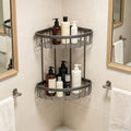 Corner Shower Caddy, 201 Stainless Steel Bathroom Shelf Organizer, Wall Mounted by Midodor