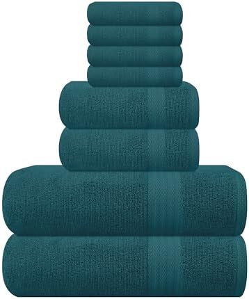 GLAMBURG Ultra Soft 8-Piece Towel Set by GLAMBURG